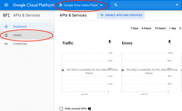 google api library