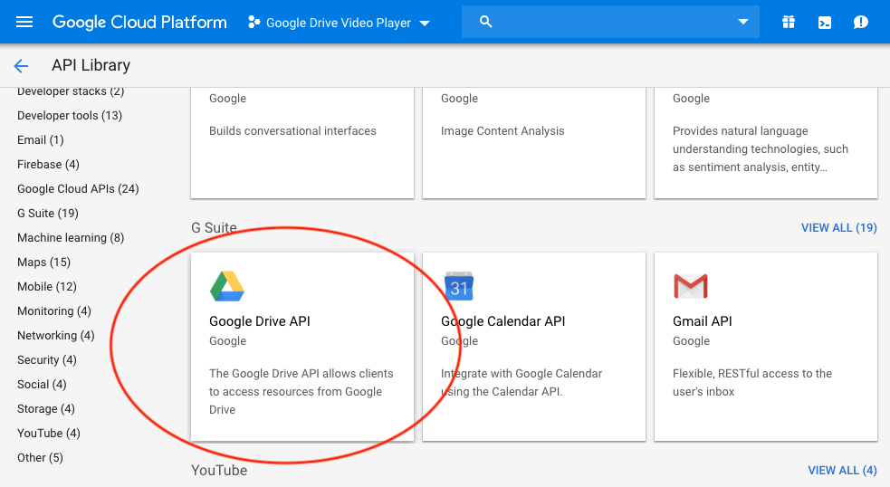 Google Drive API overview