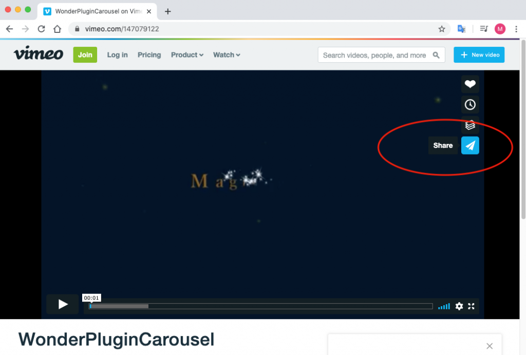 How to get Vimeo embed URL for WordPress Lightbox and Gallery