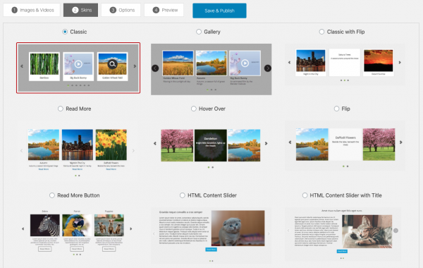 WonderPlugin Carousel Screenshots | WordPress Plugin