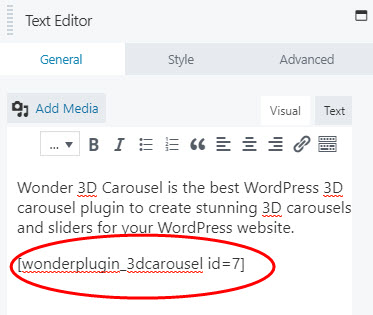 wordpress-3d-carousel-beaver-shortcode