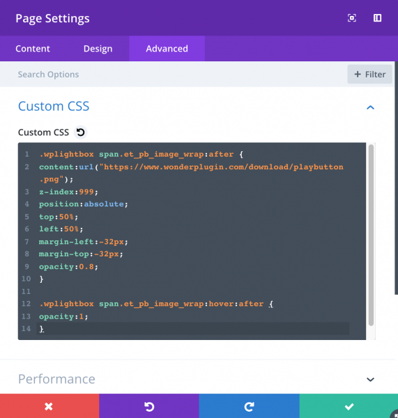 divi-page-customcss