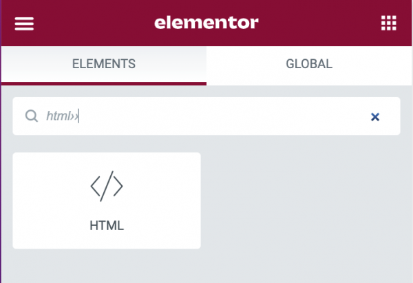 elementor-html