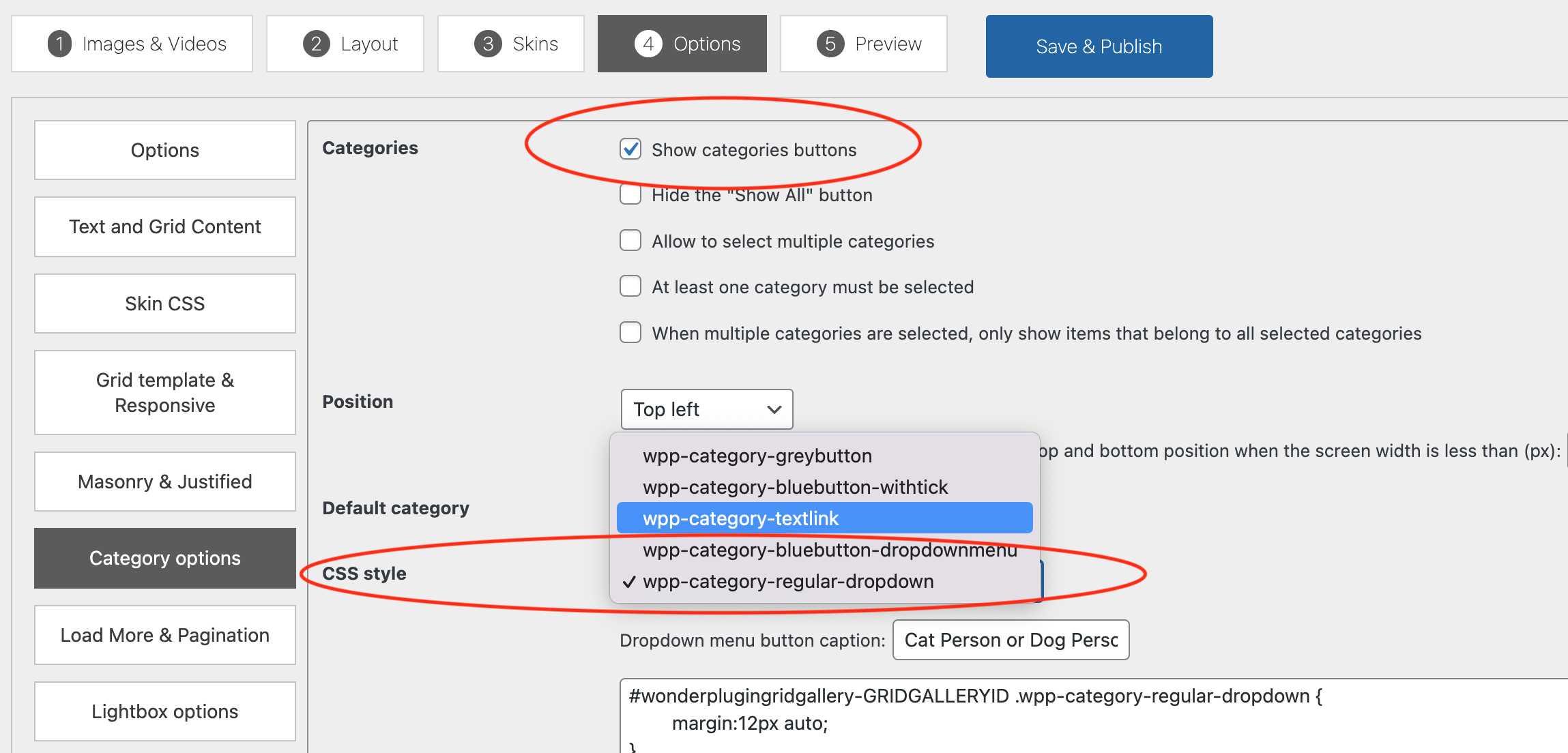 How to create a WordPress post grid gallery and add a post category